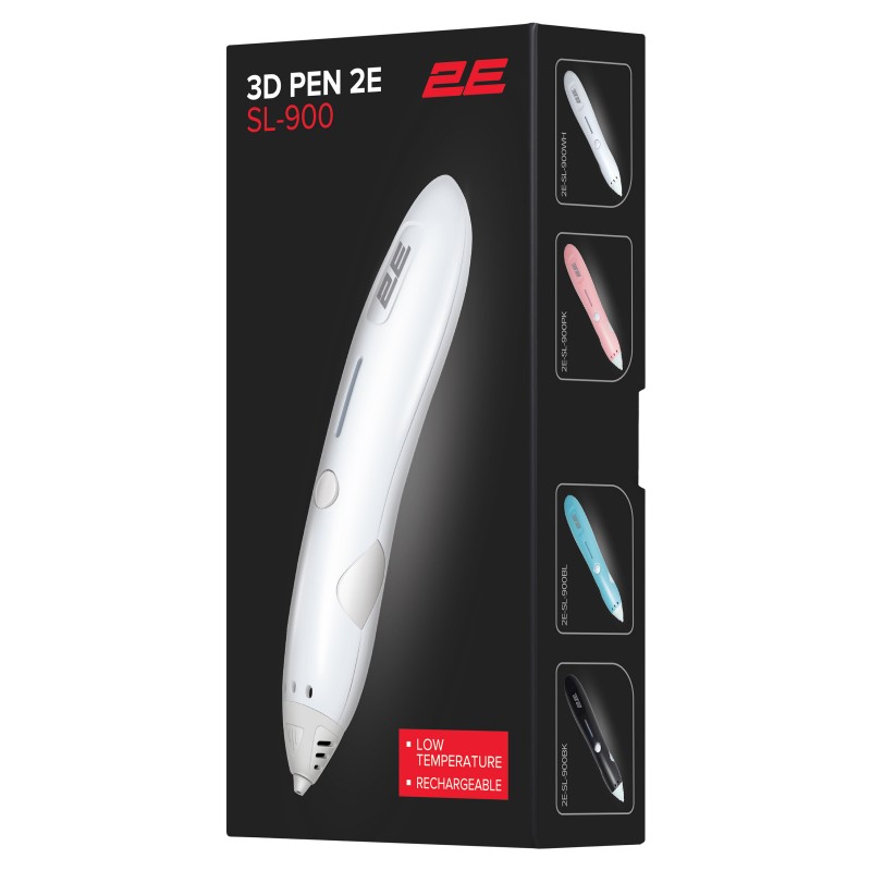 2E Ручка 3D SL_900, PCL, Aкб 500mAh, рожевий