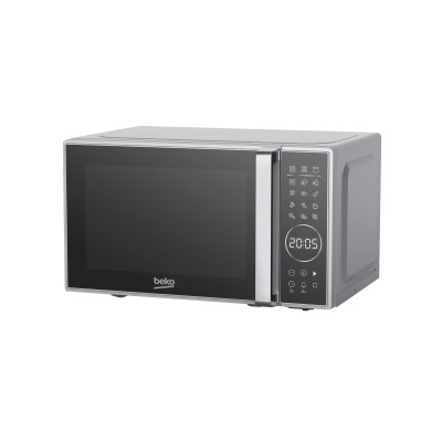 Beko Мікрохвильова піч, 20л, електрон. керування, 700Вт, гриль, сріблястий