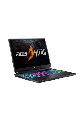 Acer Ноутбук Nitro 16 AN16-42 16" WQXGA IPS, AMD R7-8845HS, 32GB, F1TB, NVD4070-8, Lin, чорний