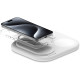 Belkin Зарядний пристрій бездротовий 3в1 Magnetic Foldable iPhone/Watch/AirPods, Qi2 15Вт, білий