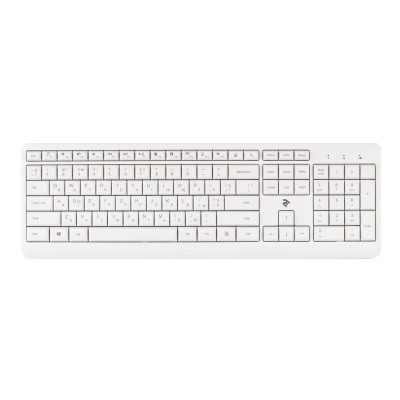 2E Клавіатура KS220 WL White