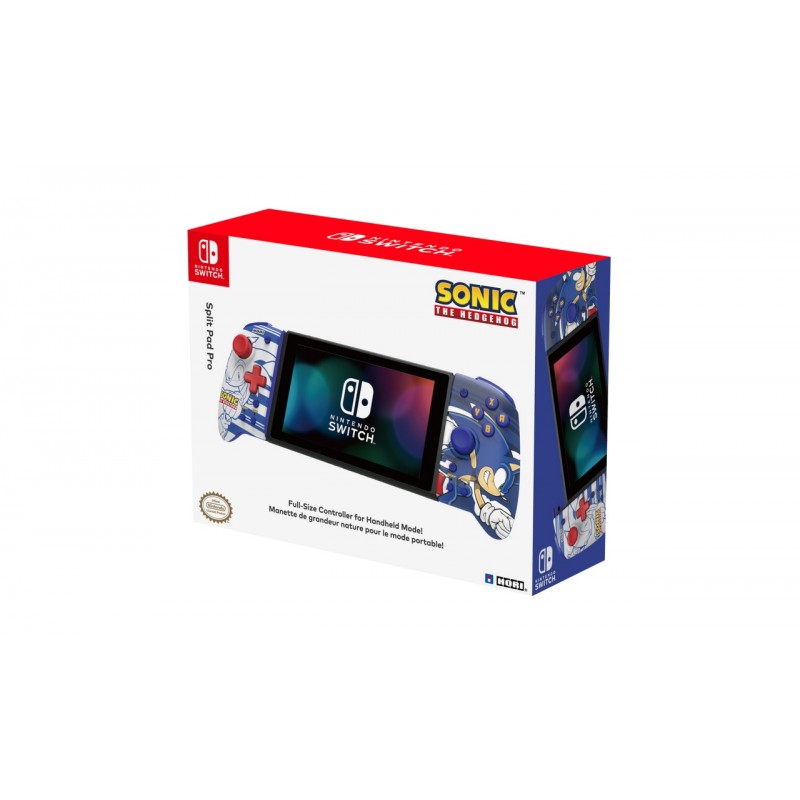 Hori Набір 2 контролери Split Pad Pro (Sonic) для Nintendo Switch, Blue