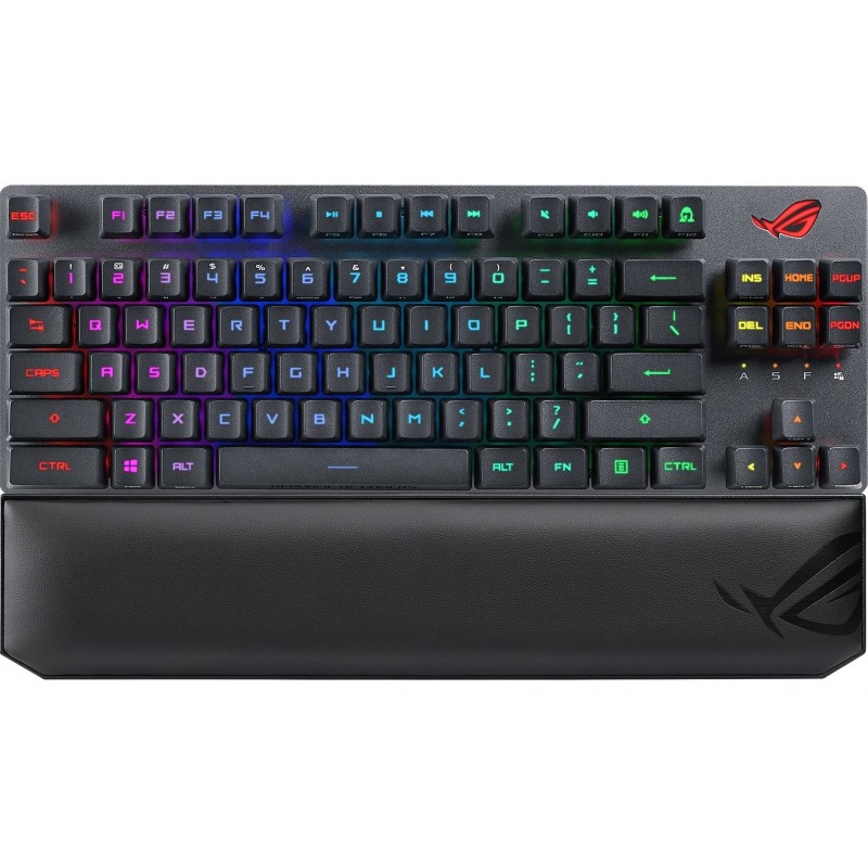 ASUS Клавіатура ROG Strix Scope RX TKL Wireless Deluxe RGB 84key USB/WL/BT EN Black