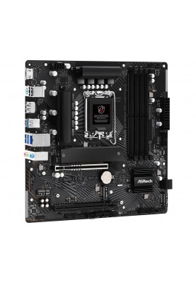 ASRock Материнська плата B760M PG LIGHTNING s1700 B760 4xDDR5 M.2 HDMI DP mATX