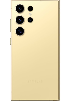 Samsung Смартфон Galaxy S24 Ultra 5G (S928) 6.8' 12/1024ГБ, 2SIM, 5000мА•год, жовтий титановий