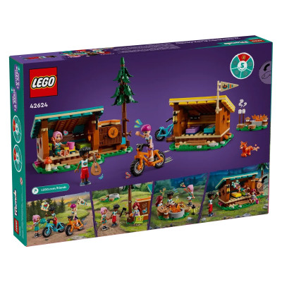 LEGO Конструктор Friends Затишні хатинки у пригодницькому таборі