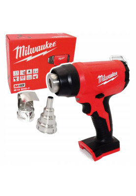 Milwaukee Фен будівельний акумуляторний M18 BHG-0 18В 470°C 175 л·хв 1.4кг без АКБ та ЗП