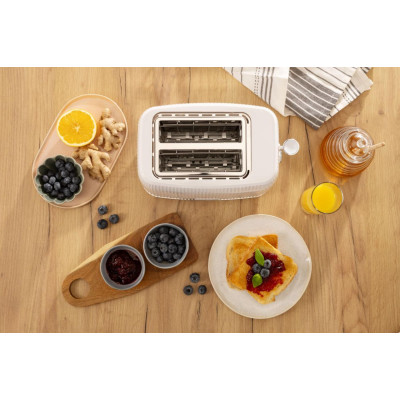 Gorenje Тостер, 850Вт, пластик/метал, білий