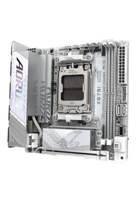 Gigabyte Материнська плата X870A AORUS PRO ICE sAM5 X870A AORUS PRO ICE 2xDDR5 M.2 Wi-Fi BT HDMI Type-C ATX