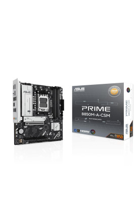 ASUS Материнська плата PRIME B850M-A-CSM sAM5 B850 4xDDR5 M.2 HDMI DP mATX