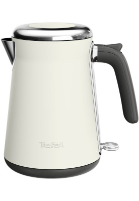 Tefal Електрочайник Collection 1.68л, Strix, нерж. сталь, бежевий