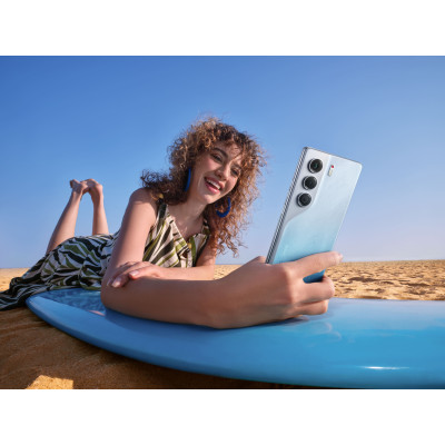 TECNO Смартфон Camon 40 (CM5) 6.78" 8/128ГБ, 2SIM, 5200мА•год, Glacier White