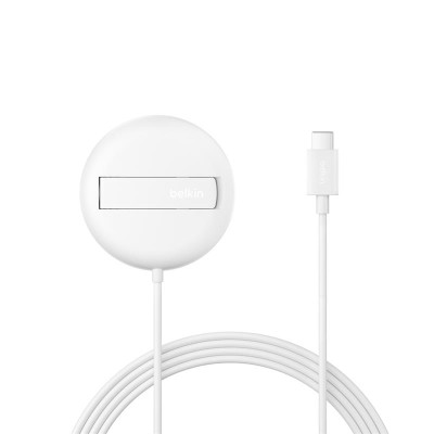 Belkin Зарядне бездротовий пристрій Belkin UltraCharge Magnetic Kickstand 15Вт, білий