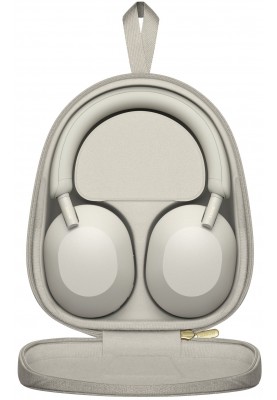 Sony Навушники Over-ear WH-1000XM5 BT 5.2, ANC, Hi-Res, AAC, LDAC, Wireless, Mic, Сріблястий