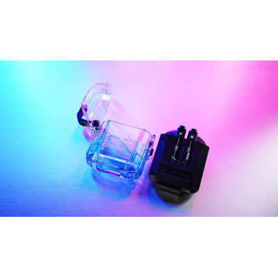 GravaStar Навушники TWS Sirius P5, BT 5.2, IPX4, Transparent Blue