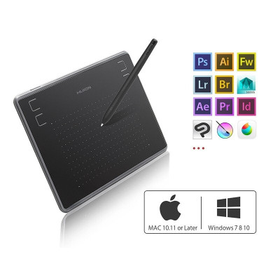 Huion Графічний планшет 4.8"x3" H430P, microUSB, чорний Huion Графічний планшет 4.8"x3" H430P, microUSB, чорний