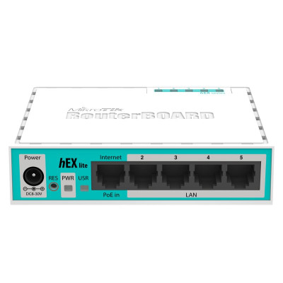 MikroTiK Маршрутизатор hEX lite
