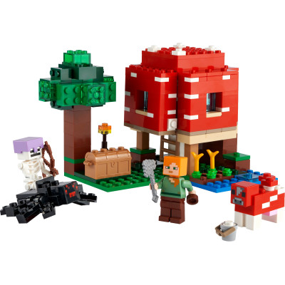LEGO Конструктор Minecraft Грибний будинок 21179
