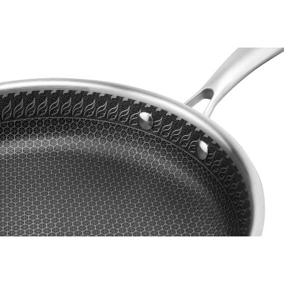 ARDESTO Сковорода Black Mars Avior 28 см, нержавіюча сталь Triply
