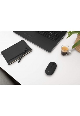 Trust Миша Puck Rechargeable Ultra-Thin BT WL Silent Black