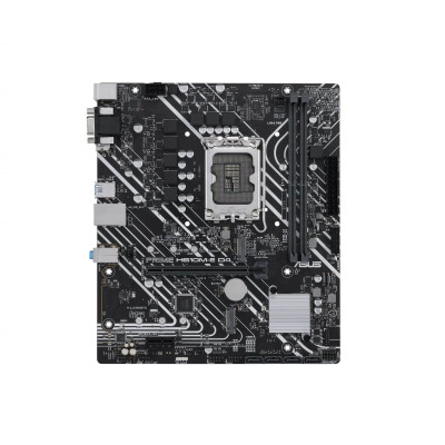 ASUS Материнська плата PRIME H610M-E D4-CSM s1700 H610 2xDDR4 M.2 HDMI DP VGA mATX CSM