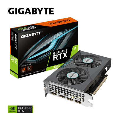 Gigabyte Відеокарта GeForce RTX 3050 6GB GDDR6 EAGLE OC