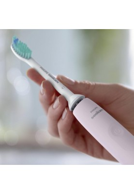 Philips Щітка зубна електр. Sonicare Gemini 3100, 31т. колів/хв, насадок-1, футляр, розовий