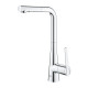 Grohe Змішувач для кухні Scala, довж.виливу - 205мм, поворотний/витяжний, 1важіль, хром