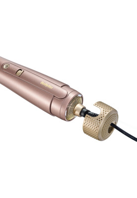 BaByliss Фен-щітка Air Power Volume, 1000Вт, 2 режими, дифузор, іоніз-я, хол. обдув, кераміка, рожевий