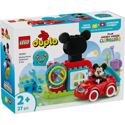LEGO Конструктор DUPLO Disney Міккі Маус: Клубний будинок і автомобіль