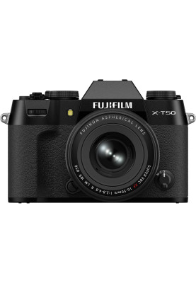 Fujifilm Цифр. фотокамера X-T50 + XF16-50mmF2.8-4.8 R LM WR Kit Black