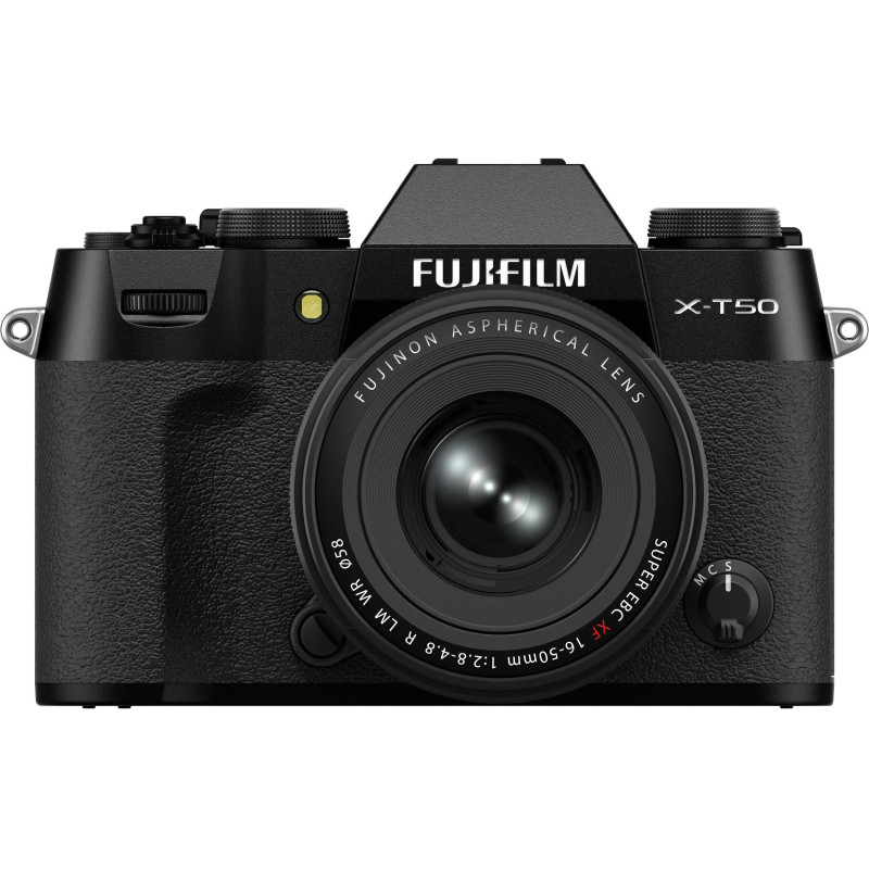 Fujifilm Цифр. фотокамера X-T50 + XF16-50mmF2.8-4.8 R LM WR Kit Black