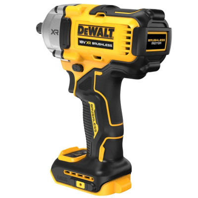 DeWALT Гайковерт ударний акумуляторний DeWALT XR Li-Ion 18В 1084Нм 2000об/хв 3250уд/хв 1/2" 1.67кг без АКБ та ЗП
