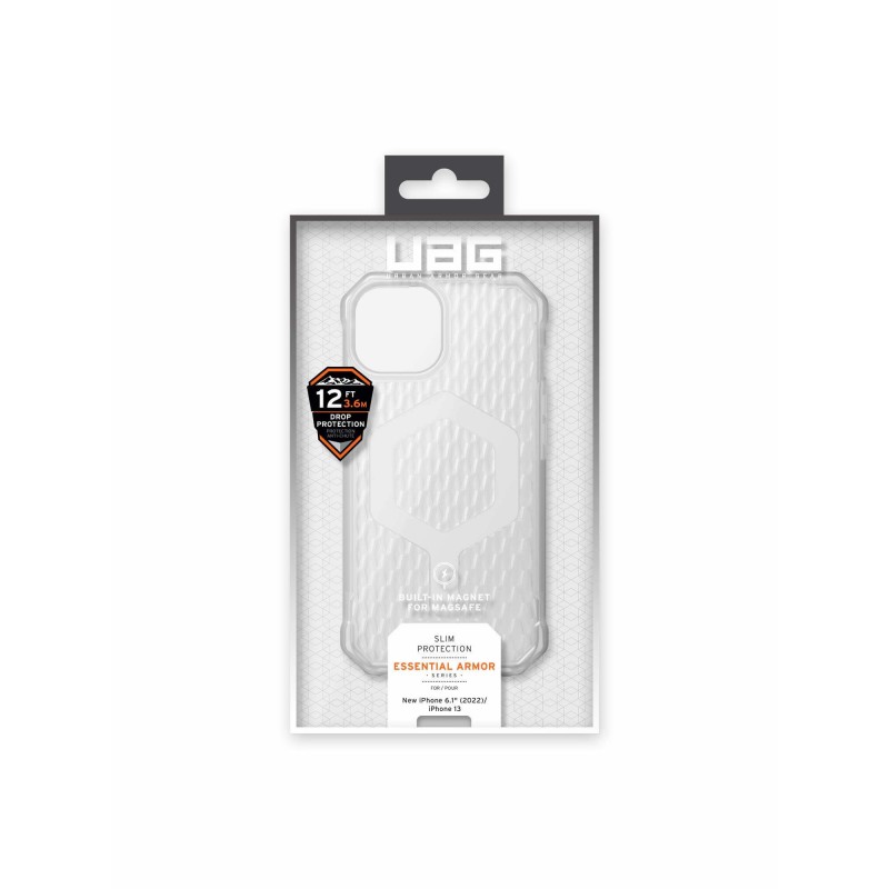 UAG Чохол для Apple iPhone 14 Essential Armor Magsafe, Frosted Ice