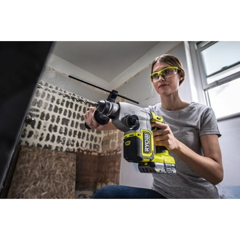 Ryobi Перфоратор RSDS18X-1C40S, SDS+, акумуляторний ONE+ НР