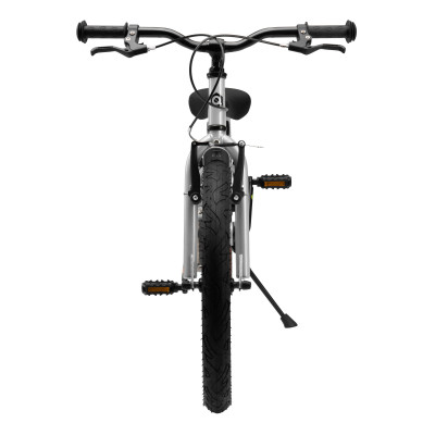 Miqilong Детский велосипед ST 20" срібний