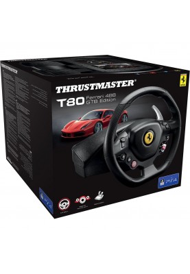Thrustmaster Кермо і педалі для PC/PS4/PS5 T80 FERRARI 488 GTB EDITION