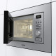 Gorenje Мікрохвильова піч вбудовувана, 20л, міх. управл., 800Вт, гриль, дисплей, інвертор, нерж