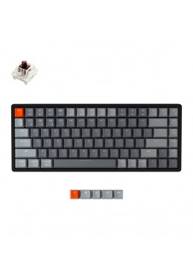 Keychron Клавіатура K2 84 Key Gateron G PRO Brown Hot Swap RGB WL UA Black