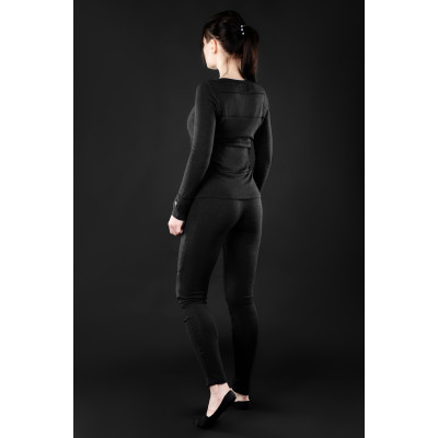 2E Tactical Жіноча термобілизна з підігрівом eFiber for Women Black, розмір L