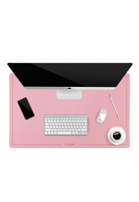 Tucano Ігрова поверхня Desk Pad (670x420x3мм), рожевий