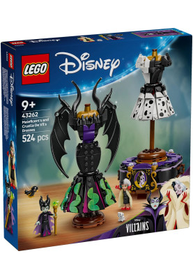 LEGO Конструктор Disney Classic Плаття Малефісенти та Лютеллі де Віль