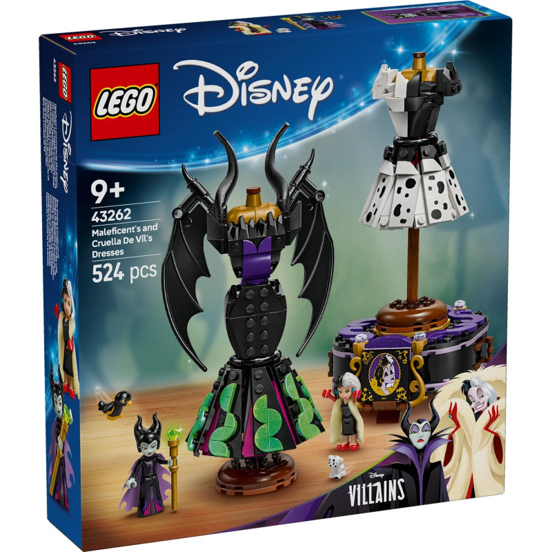 LEGO Конструктор Disney Classic Сукні Малефісенти та Лютелли де Віль