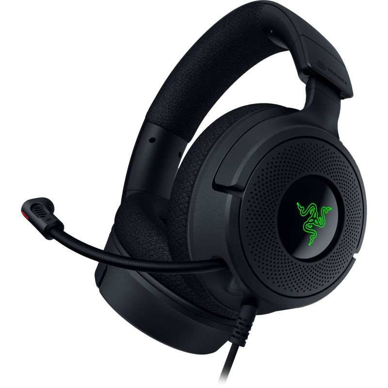 Razer Гарнітура ігрова Kraken V4 X, 7.1, USB-A, 1.8м, RGB, чорний