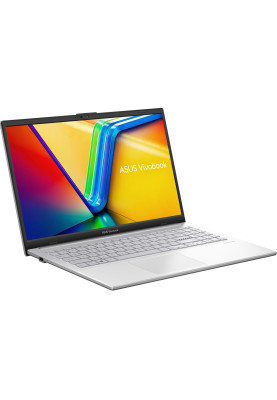 ASUS Ноутбук Vivobook Go 15 E1504FA-BQ1105 15.6" FHD IPS, AMD R3-7320U, 16GB, F512GB, UMA, NoOS, Сріблястий