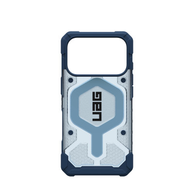 UAG Чохол+ремінець UAG для iPhone 17 Pro, Pathfinder Clear MagSafe Bundle, Blues Lanyard