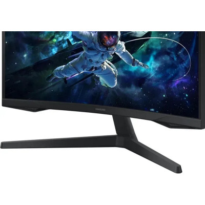 Samsung Монітор Samsung 27" Odyssey G55C 2xHDMI, DP, VA, 2560x1440, 165Hz, 1ms, CURVED