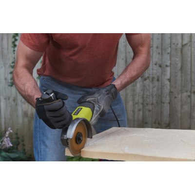 Ryobi Шліфмашина кутова RAG800-125G, 125мм, 800Вт, 12000 об / хв, 2.4кг Ryobi Шліфмашина кутова RAG800-125G, 125мм, 800Вт, 12000 об / хв, 2.4кг
