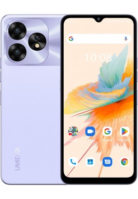 UMIDIGI Смартфон A15 (MP33) 6.7" 8/256ГБ, 2SIM, 5000мА·год, фіолетовий