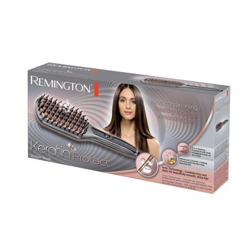 Remington Щітка-випрямляч Keratin Protect